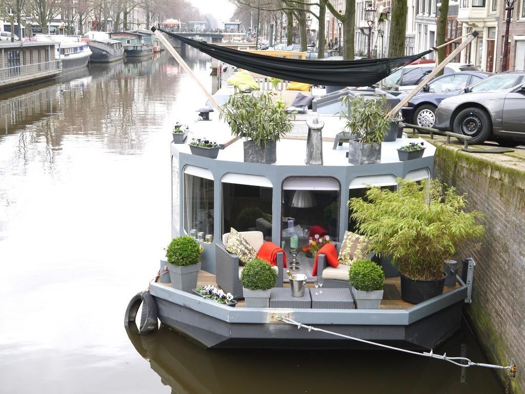 Hotel Houseboat Prinsheerlijk Amsterdam Pokoj fotografie