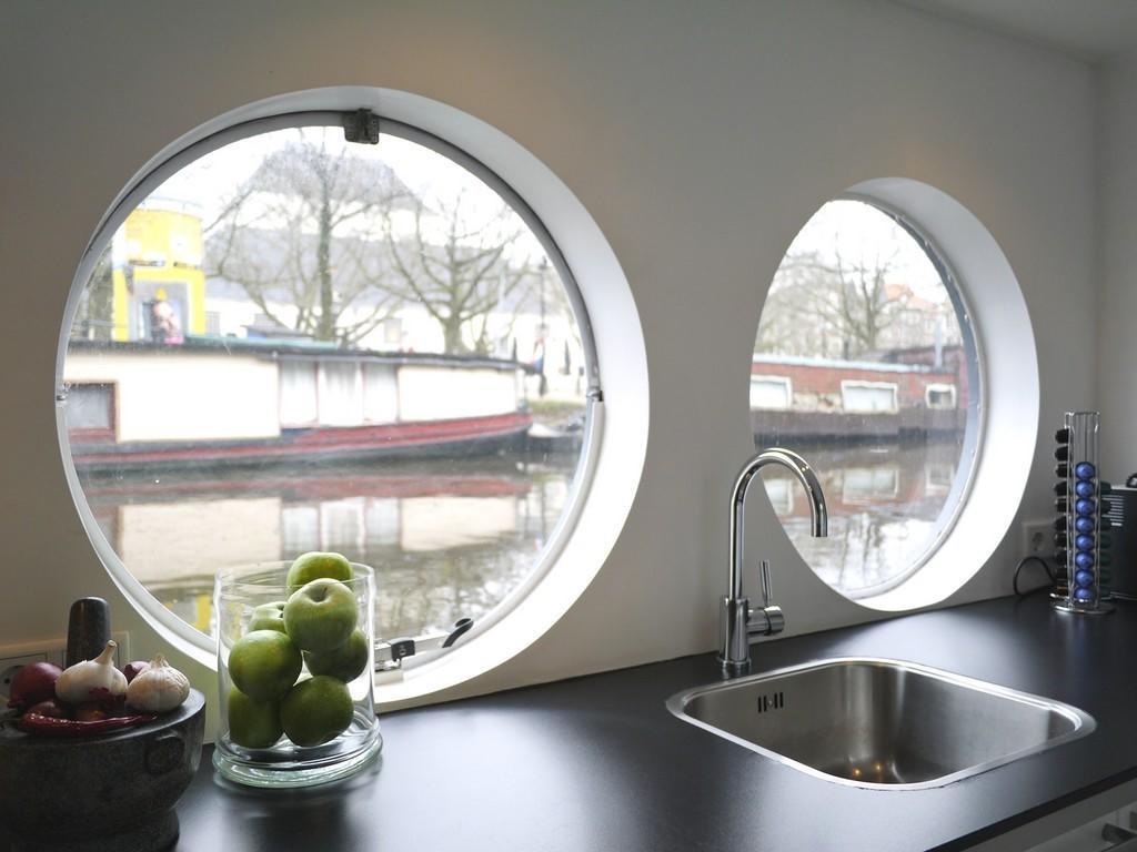 Hotel Houseboat Prinsheerlijk Amsterdam Pokoj fotografie