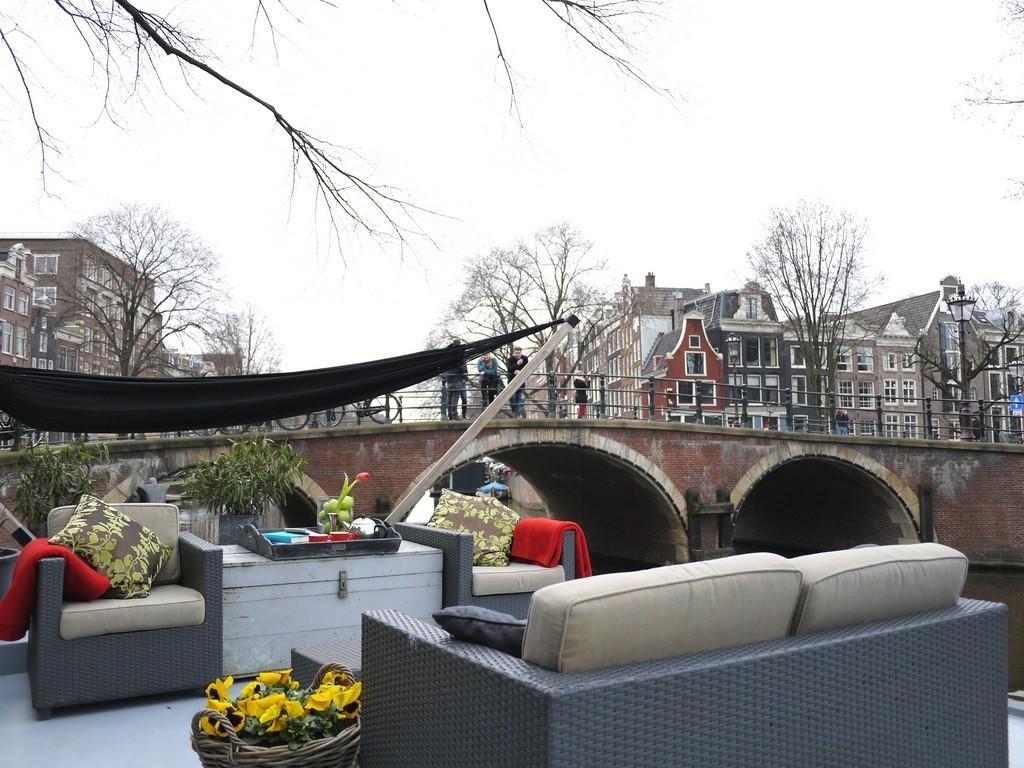 Hotel Houseboat Prinsheerlijk Amsterdam Pokoj fotografie