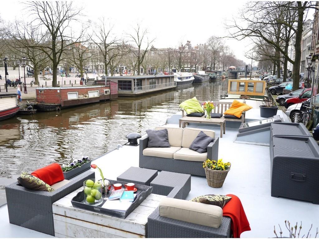 Hotel Houseboat Prinsheerlijk Amsterdam Pokoj fotografie